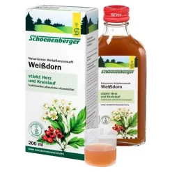 Schoenenberger Weißdorn Saft HPS, 200 ml> Stärkungsmittel