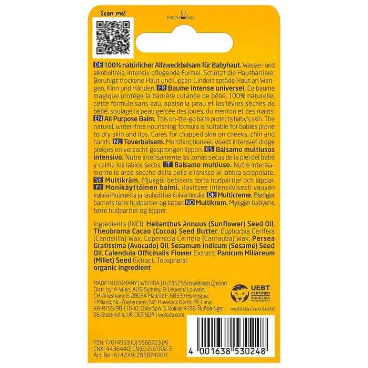 Weleda Baby Calendula Zauberbalsam, 25 g