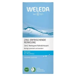 Weleda Erfrischende 2in1 Reinigung Milch, 100 ml