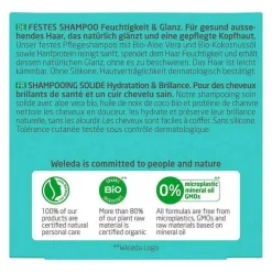 Weleda festes Shampoo Feuchtigkeit & Glanz, 50 g><noscript><img width=