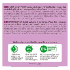 Weleda festes Shampoo Volumen & Glanz, 50 g