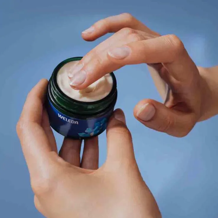 Weleda festigende Tagespflege blauer Enzian & Edelweiss, 40 ml