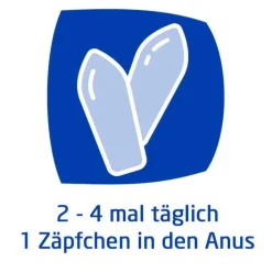 Weleda Fieber- und Zahnungszäpfchen, 10 St><noscript><img width=