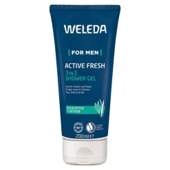 Weleda for Men Active Fresh 3in1 Shower Gel, 200 ml