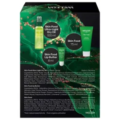 Weleda Geschenkset Skin Food Face Makeup Glow Effect, 1 St> Lippenpflege|Gesichtspflege