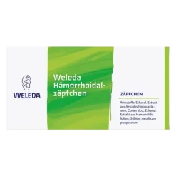 Weleda Hämorrhoidalzäpfchen, 10 St> Hämorrhoiden Salbe|Venenleiden