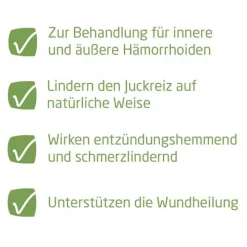 Weleda Hämorrhoidalzäpfchen, 50 St> Hämorrhoiden Salbe|Venenleiden