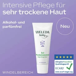 Weleda 3in1 Wundschutzcreme weiße Malve, 50 ml