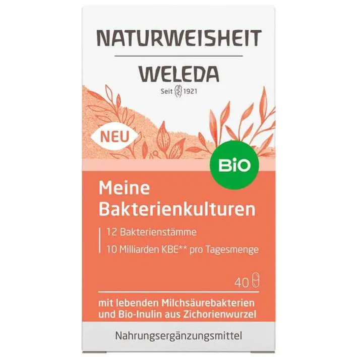 Weleda Naturweisheit Meine Bakterienkulturen Kapseln , 40 St> Bakterienkulturen