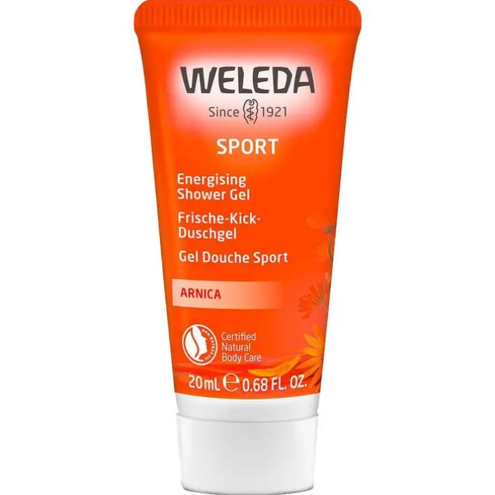 Weleda Sport Frische-Kick-Duschgel Arnika Mini, 20 ml> Duschgele