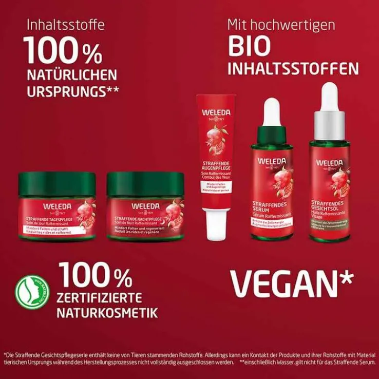 Weleda straffendes Serum Granatapfel & Maca, 30 ml