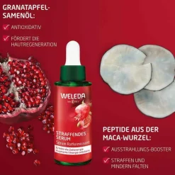 Weleda straffendes Serum Granatapfel & Maca, 30 ml