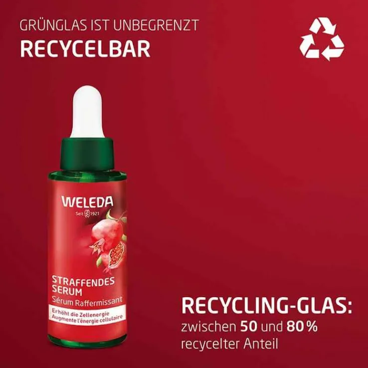 Weleda straffendes Serum Granatapfel & Maca, 30 ml