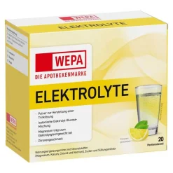 Wepa Elektrolyte Pulver Zitrone, 20X5.6 g