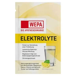 Wepa Elektrolyte Pulver Zitrone, 20X5.6 g