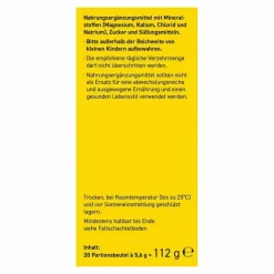 Wepa Elektrolyte Pulver Zitrone, 20X5.6 g