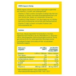 Wepa Ingwer + Honig + Vitamin C Pulver, 10X10 g><noscript><img width=