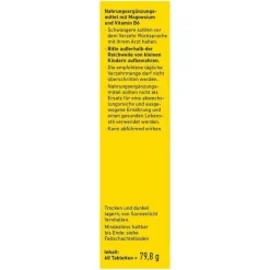 Wepa Magnesium 400 Depot + B6 Tabletten, 60 St