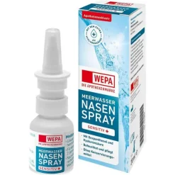 Wepa Meerwasser Nasenspray sensitiv+, 1X20 ml> Nasenspray Allergie|Meerwasser Nasenspray