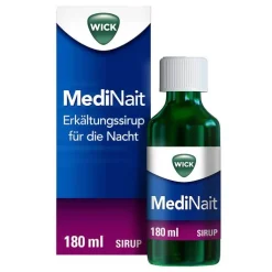 WICK MediNait Erkältungssirup für die Nacht, 180 ml