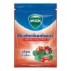 WICK Wildkirsche & Eukalyptus Bonbons ohne Zucker Btl, 72 g