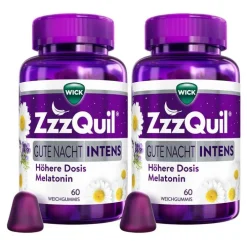 Wick Zzzquil Gute Nacht Intens , 2x60 St> Melatonin Tabletten