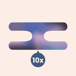 Wild Stripes Mouth Tapes Sunset Pflaster, 20 St