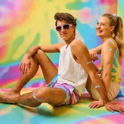 Wild Stripes waterproof secure Rainbow Int Pflaster , 20 St><noscript><img width=