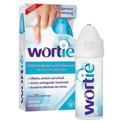 Wortie gegen Warzen und Fußwarzen mit Applikator, 50 ml> Warzenstift