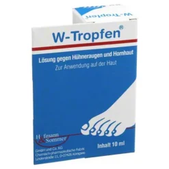 W-Tropfen Lösung gegen Hühneraugen + Hornhaut, 10 ml