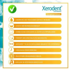 Xerodent Orange Lutschtabletten, 30 St
