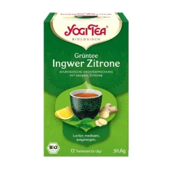 Yogi Tea Grüntee Ingwer Zitrone Bio, 17X1.8 g> Yogi Tee
