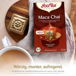 Yogi Tea Maca Chai Bio Teebeutel, 17X2.1 g> Yogi Tee