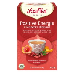 Yogi Tea Positive Energie Cranb.Hibiskus Fbeutel 1,8g, 17X1.8 g> Yogi Tee