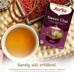 Yogi Tea Sweet Chai Bio, 17X2.0 g> Yogi Tee|Bio Tee