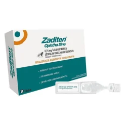 Zaditen ophtha sine Augentropfen Einzeldosispipetten, 20 St> Augentropfen Allergie