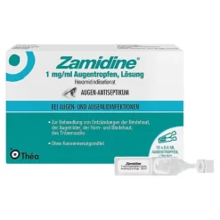 Zamidine 1 mg / ml Augentropfen Mehrdosenbehältnisse, 10X0.6 ml> Augentropfen Bindehautentzündung