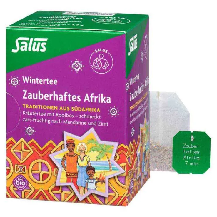 Zauberhaftes Afrika Kräutertee Bio Salus Fbeutel , 15 St