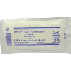 Zellstoff Mullkompressen 10c, 10 St