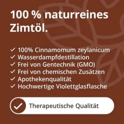 Casida Zimt Öl naturrein ätherisch, 10 ml> Aromatische Düfte