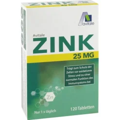 Zink 25 mg Tabletten, 120 St