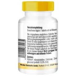 Warnke Zink 15 mg Tabletten, 100 St> Zink