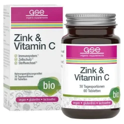 Zink + Vitamin C Complex Bio Phyto Vitamins Tabletten , 60 St