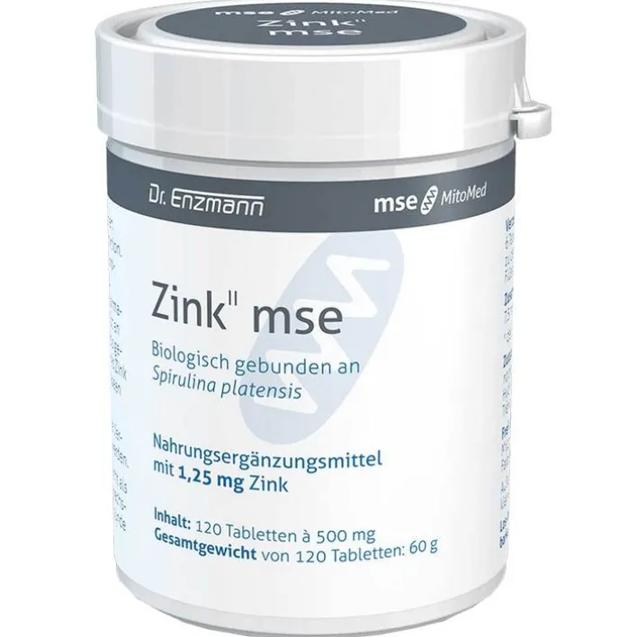 Dr. Enzmann Zink II Mse 1,25 mg Tabletten, 120 St> Zink