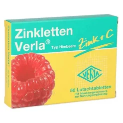 Zink Verla 5 mg Lutschtabletten, 50 St