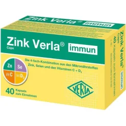 Zink Verla immun Caps, 40 St