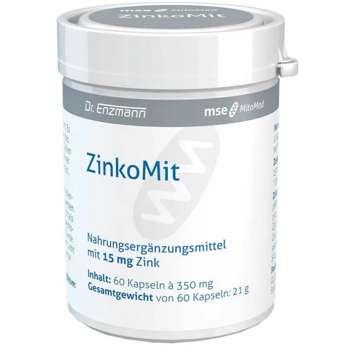 Dr. Enzmann Zinkomit Mse Kapseln, 60 St> Zink