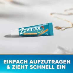 Zovirax Lippenherpescreme. 5 % Aciclovir, 2 g
